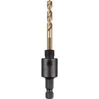 Scie-cloche petit filet avec tr&eacute;pan pilote au cobalt Hole Dozer, 0" - 1-3/16", 1/4" Tige Canadian Safety Group Inc.