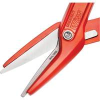 Cisaille d'&eacute;tain en aluminium dentel&eacute; de 13" avec poign&eacute;e tremp&eacute;e, Longueur de coupe de 3", Coupe Droit Canadian Safety Group Inc.