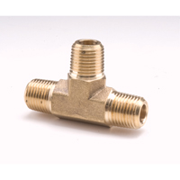 Male Pipe Tees, Brass, 1/2" Canadian Safety Group Inc.