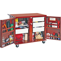 &eacute;tabli roulant, 43-7/8" la x 38-1/2" h x 26-7/8" p, Capacit&eacute; de 21,7 pi³ Canadian Safety Group Inc.
