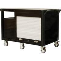 Chariot industriel, 12 tiroirs, 31-5/8" lo x 52-1/2" la x 40-1/4" h, Noir/Orange Canadian Safety Group Inc.