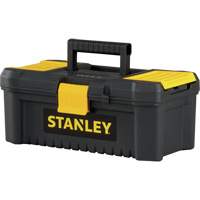 Coffre &agrave; outils avec plateau Essential, 12-1/2" la x 7-3/8" p x 5-1/8" h, Noir/Jaune Canadian Safety Group Inc.