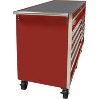 Chariot &agrave; outils industriel, 12 tiroirs, 56" la x 24-1/2" p x 38-1/8" h, Rouge Canadian Safety Group Inc.