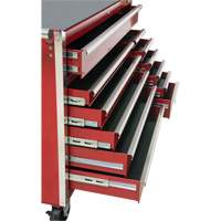 Chariot &agrave; outils industriel, 12 tiroirs, 56" la x 24-1/2" p x 38-1/8" h, Rouge Canadian Safety Group Inc.