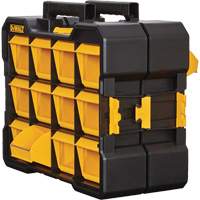 Organisateur Flip-Bin, 3-7/8" la x 17-3/4" p x 13-7/8" h, Noir/Jaune Canadian Safety Group Inc.