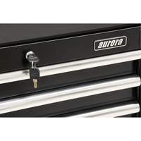 Chariot &agrave; outils industriel, 3 tiroirs, 29-4/5" la x 21-1/5" p x 38-4/5" h, Noir Canadian Safety Group Inc.