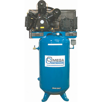 Industrial Series Air Compressors - Vertical Compressors - Two Stage, 66.6 Gal. (80 US Gal) Canadian Safety Group Inc.