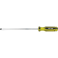 Slot Jumbo Handle Screwdriver, 3/8", 10" L, Plastic Handle Canadian Safety Group Inc.