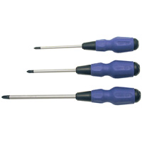 Phillips TORQUE DRIVE&reg; Screwdriver, #1, 4" L, Cushion Grip Handle Canadian Safety Group Inc.