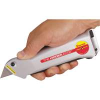 Couteau Hidden Edge, 19 mm, Acier, Prise en Aluminium Canadian Safety Group Inc.
