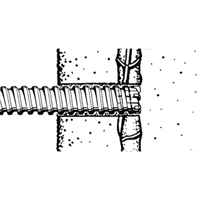 Rotary Rebar Cutters, 3/8", SDS-Plus Shank, Carbide Canadian Safety Group Inc.