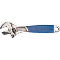 Adjustable Wrench, 8" L, 1-1/4" Max Width, Black Canadian Safety Group Inc.