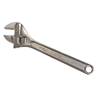 Adjustable Wrench, 15" L, 1-3/4" Max Width, Black Canadian Safety Group Inc.