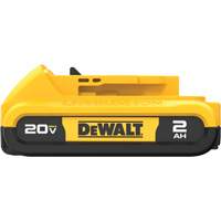 Bloc-piles 20 V Max* Compact XR, Lithium-ion, 20 V, 2 A Canadian Safety Group Inc.