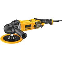 Variable Speed Polisher with Soft Start, 9"/7" Pad, 120 V, 12 A, 0-3500 RPM Canadian Safety Group Inc.