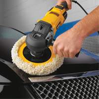 Variable Speed Polisher with Soft Start, 9"/7" Pad, 120 V, 12 A, 0-3500 RPM Canadian Safety Group Inc.