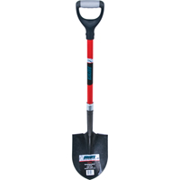 Heavy-Duty Round Point Shovel, Carbon Steel Blade, Fibreglass, D-Grip Handle Canadian Safety Group Inc.