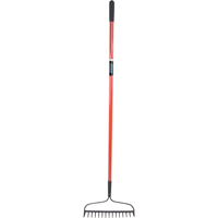 Heavy-Duty Bow Rakes, Fibreglass Handle, 15 Tines Canadian Safety Group Inc.