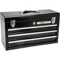 Portable Tool Box, 20" W, 3 Drawers, Black Canadian Safety Group Inc.