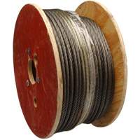 C&acirc;ble m&eacute;tallique &agrave; noyau en fibre Canadian Safety Group Inc.