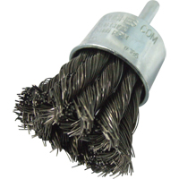 Knotted Wire End Brushes, 1" Dia., 0.014" Wire Dia., 1/4" Shank Canadian Safety Group Inc.