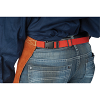 Leather Apron, Waist, 24" L, Lava Brown Canadian Safety Group Inc.