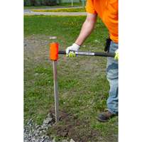 Masse indestructible, 6 lb, 24", Prise Fibre de verre Canadian Safety Group Inc.