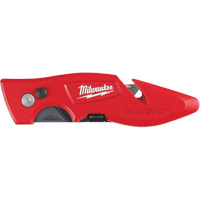 Fastback Flip Utility Knife, 2" Blade, Carbon Steel Blade, Metal Handle Canadian Safety Group Inc.
