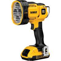 Max Cordless Jobsite Spotlight, LED, 1000 Lumens, Rechargeable Batteries Canadian Safety Group Inc.