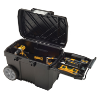 Coffre &agrave; outils pour entrepreneur, 15-19/32" la x 24-13/16" p x 16-1/2" h, Noir Canadian Safety Group Inc.