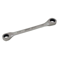 Double Box End Gear Ratcheting Wrench, 12 Point, 5/16" x 3/8", Plain Finish Canadian Safety Group Inc.