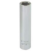 Socket, 8 mm, 1/4" Drive, 6 Points Canadian Safety Group Inc.