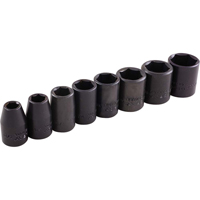 Jeu de douilles, 8 Mcx, Chocs, Prise de 3/8" Canadian Safety Group Inc.
