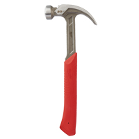 Curved Claw Smooth-Face Hammer, 20 oz., Solid Steel Handle, 14" L Canadian Safety Group Inc.