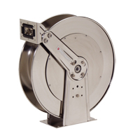 Stainless Steel Hose Reel, Single Hose, 10-1/2" W x 24" D x 25-3/8" H Canadian Safety Group Inc.