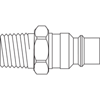 Ultraflo Interchange Plugs, 1/4" Canadian Safety Group Inc.