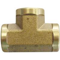 Female Pipe Tees, Brass, 3/8" Canadian Safety Group Inc.