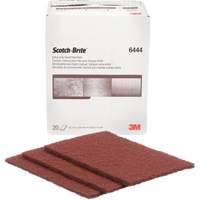 Tampon manuel tr&egrave;s robuste Scotch-Brite, Oxyde d'aluminium, 9" x 6", Grain Fin Canadian Safety Group Inc.