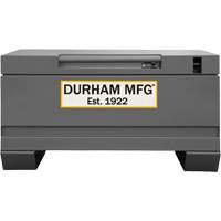 Jobsite Storage Box, 32" x 19" x 17-13/16", Steel, Grey Canadian Safety Group Inc.
