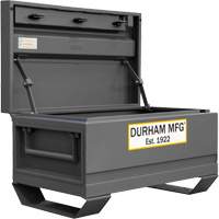 Jobsite Storage Box, 32" x 19" x 17-13/16", Steel, Grey Canadian Safety Group Inc.