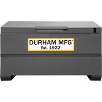 Jobsite Storage Box, 48" x 24" x 27-13/16", Steel, Grey Canadian Safety Group Inc.