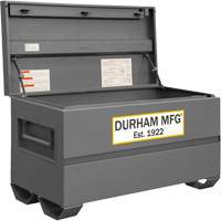 Jobsite Storage Box, 48" x 24" x 27-13/16", Steel, Grey Canadian Safety Group Inc.