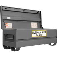 Jobsite Storage Box, 60" x 24" x 22-3/4", Steel, Grey Canadian Safety Group Inc.