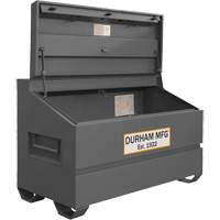 Jobsite Sloped Lid Storage Box, 60" x 30" x 39-3/8", Steel, Grey Canadian Safety Group Inc.