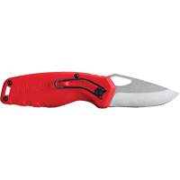 Compact Folding Knife, 2-1/2" Blade, Stainless Steel Blade, Metal Handle Canadian Safety Group Inc.