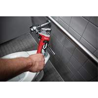 Smooth Jaw Pipe Wrench, 2-5/8" Jaw Capacity, 12" Long, Powder Coated Finish, Ergonomic Handle Canadian Safety Group Inc.