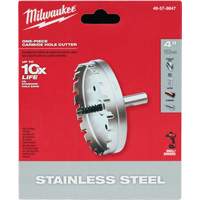 Scies-cloches au carbure monobloc, 4", Profondeur de la coupe de 3/16" Canadian Safety Group Inc.