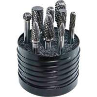 Jeu d'al&eacute;soirs au carbure plein &agrave; simple coupe Magnum SET 1 DRILLCO, 8 morcea Canadian Safety Group Inc.