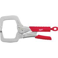 Torque Lock Locking Pliers with Regular Jaws & Grip, 11" Length, C-Clamp Canadian Safety Group Inc.