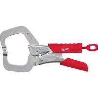 Torque Lock Locking Pliers with Regular Jaws & Grip, 6" Length, C-Clamp Canadian Safety Group Inc.
